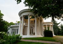 View of Arbor Lodge Mansion