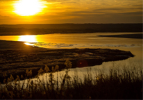 Sunset at Niobrara State Park