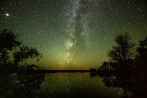 Milky Way over Merritt Reservoir