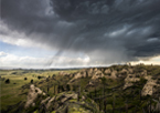 The view from Black Hills Overlook at Chadron State Park