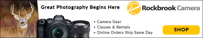 Ad: Rockbrook Camera "Great photography begins here"