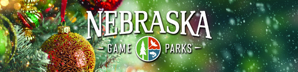 Game and Parks logo on holiday background