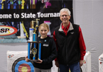 NASP winner pictured with her trophy