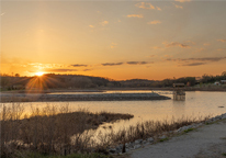 Sunset at Summit Lake