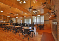 Dining room at Walter Scott Jr. Lodge and Restaurant.