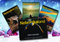 Nebraskaland Magazine covers and 2024 calendar