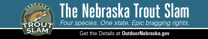 Ad: Nebraska Trout Slam. Four species. One state. Epic bragging rights.