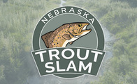 Nebraska Trout Slam logo showing a trout