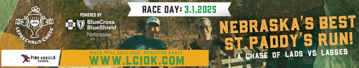 Ad for Leprechaun Chase 10K