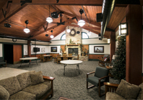 Indoor group facility at Ponca State Park