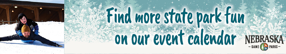 House ad: "Find more state park fun on our calendar"