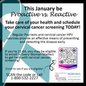 Cervical Cancer Awareness Month Social Media