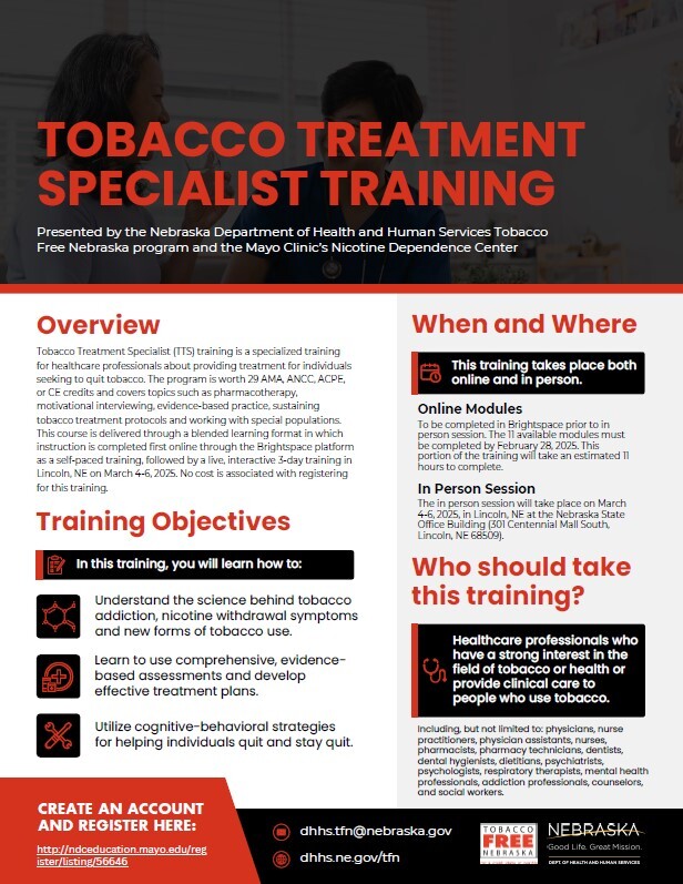 Tobacco Treatment Specialist Training
