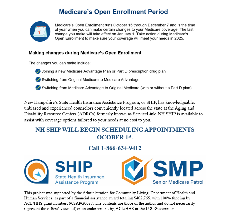 Medicare Open Enrollment