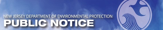 NJDEP Public Notice