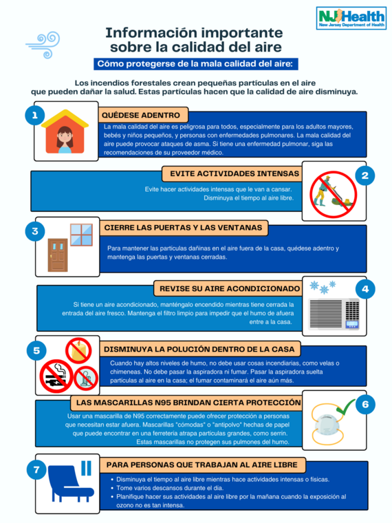 Air Quality Fact Sheet Spanish