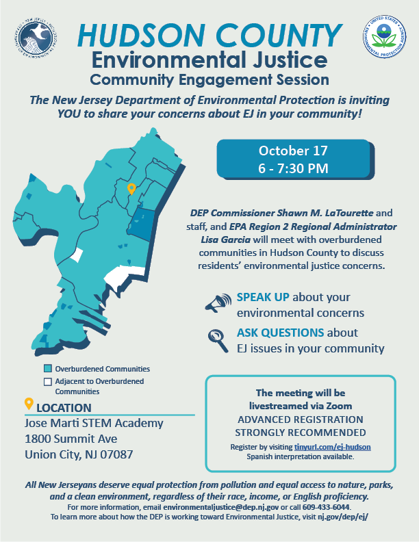 Hudson County Community Engagement Flyer