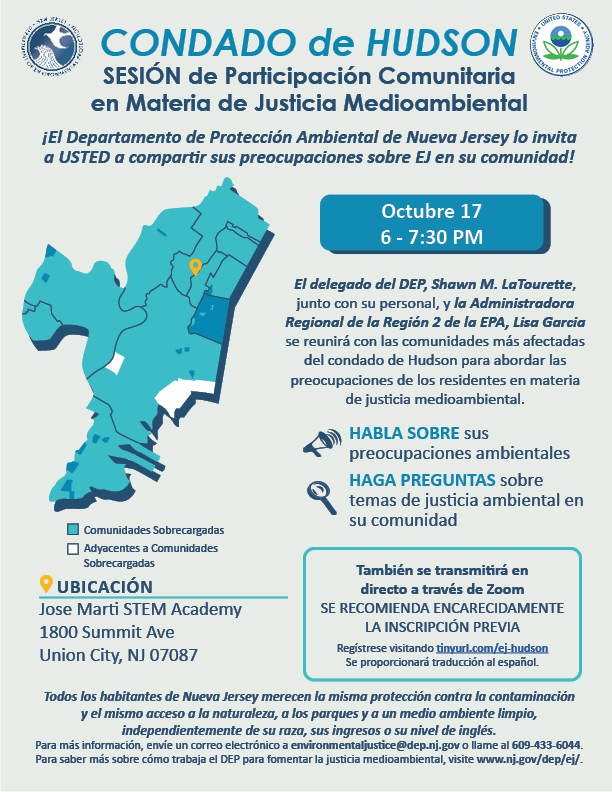 Hudson County Community Engagement Flyer