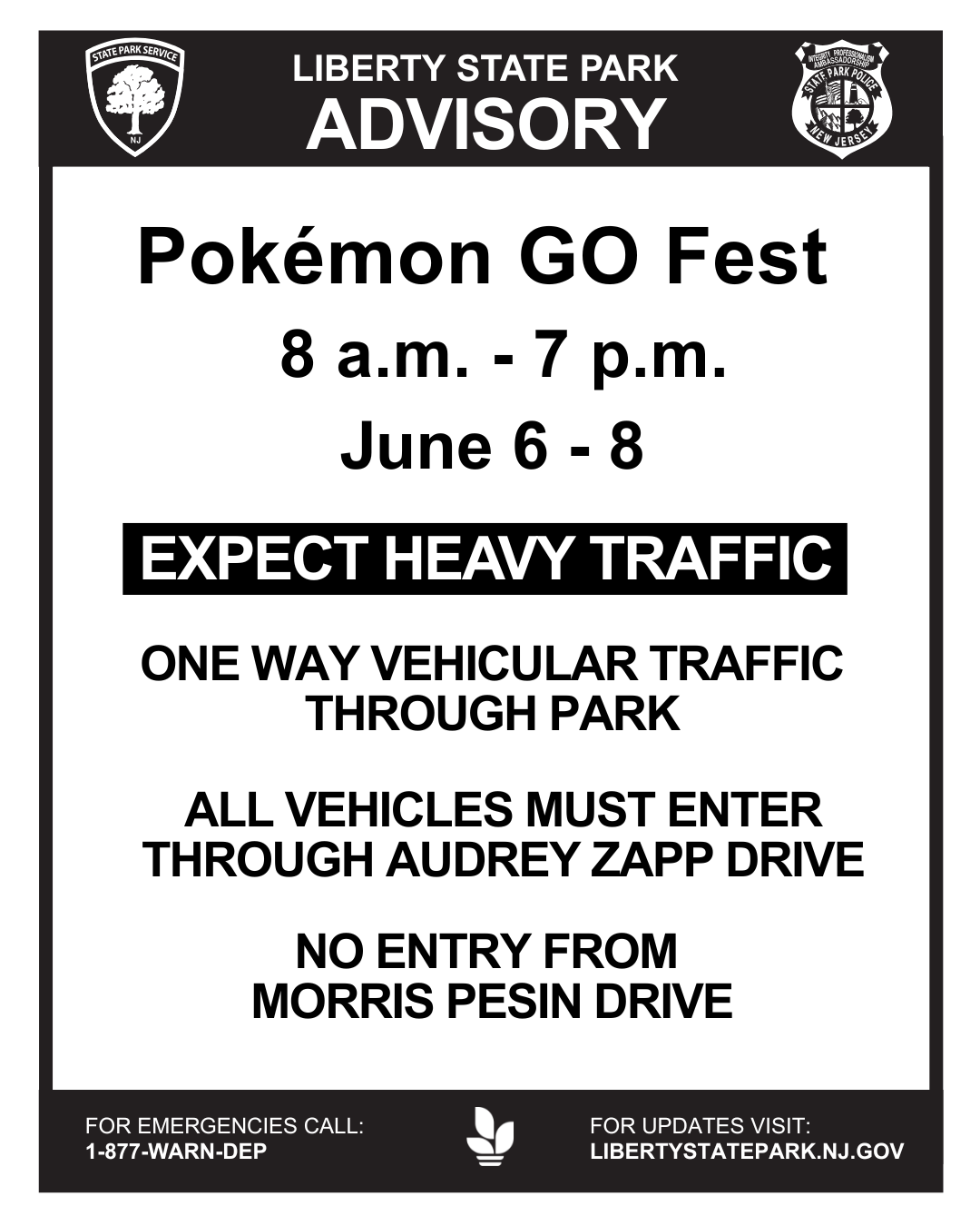 Liberty State Park Advisory