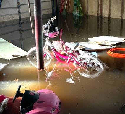 East Hanover Flooded Garage