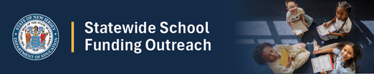 NJDOE Statewide School Funding Project banner
