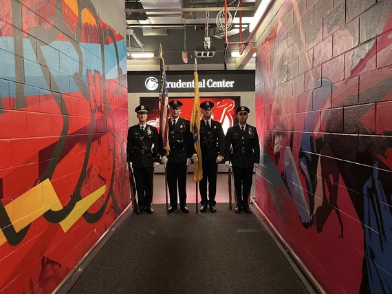 Ewing PD color guard