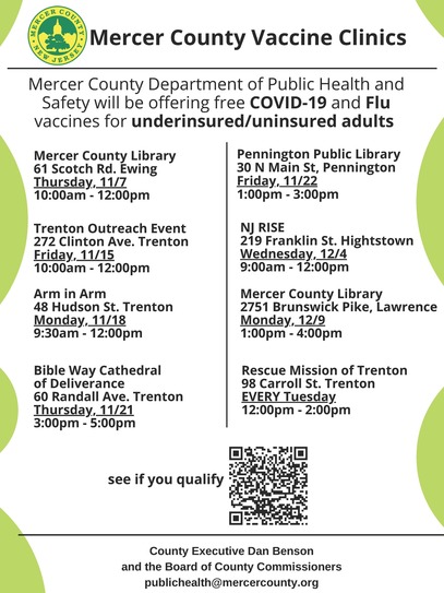 county flu clinics