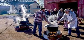 howell farm sausage making