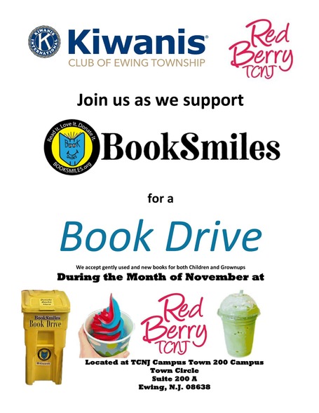Nov. book drive