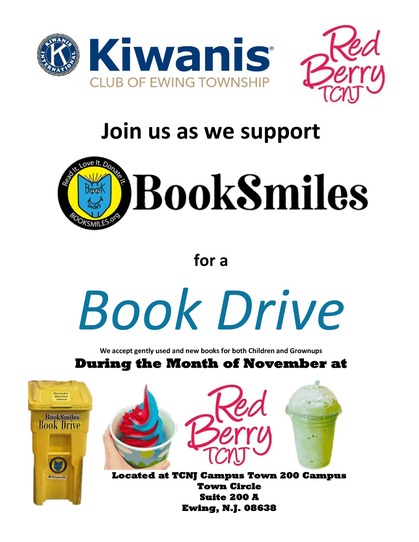Nov. book drive