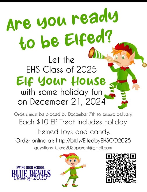 Elf your house fundraiser