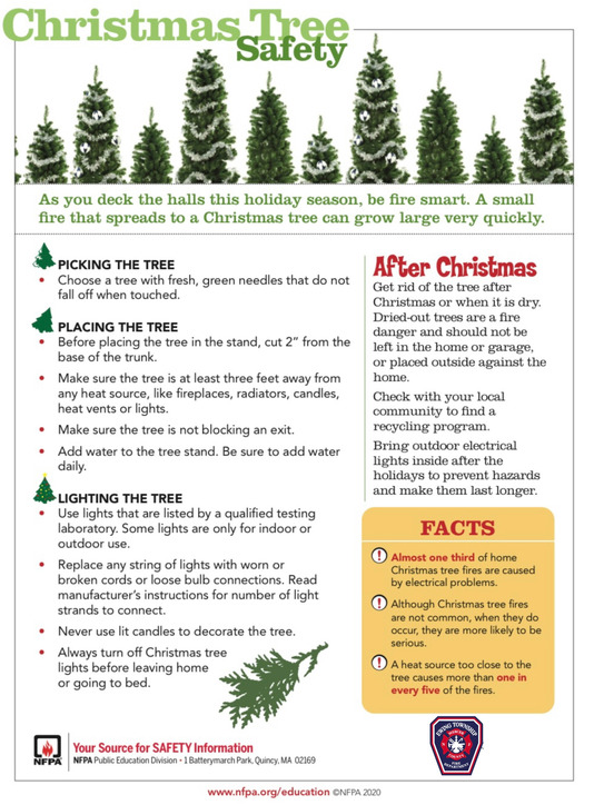 Winter holiday safety