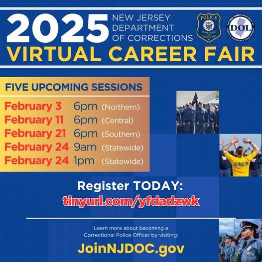 NJ Corrections Job Fair