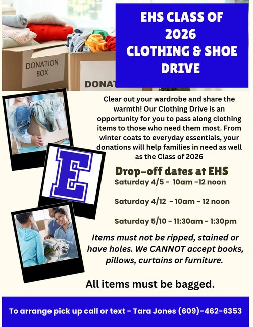 CLOTHING DRIVE