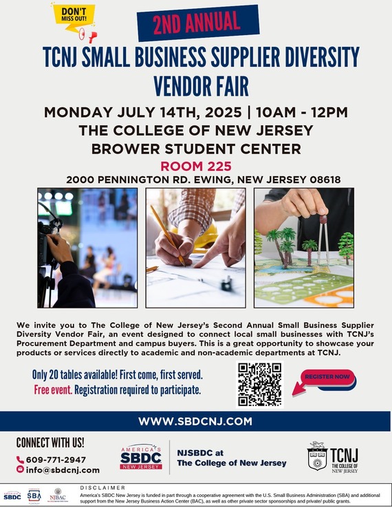 TCNJ small business fair