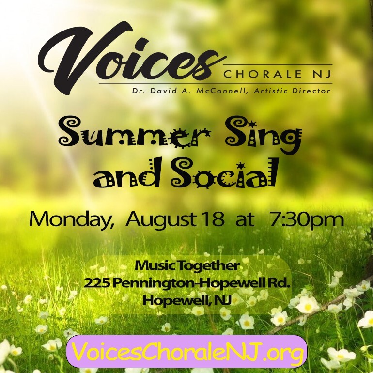 Summer Sing and Social