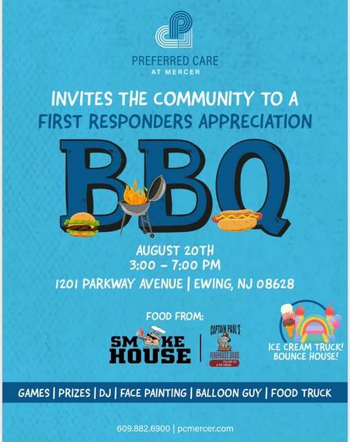 First responders barbecue