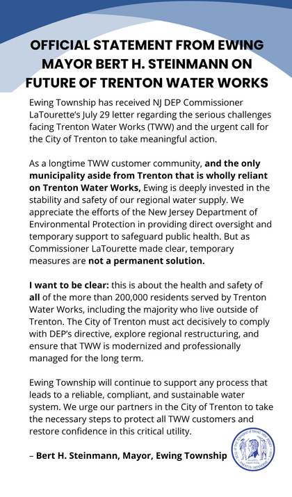 Mayor's TWW statement