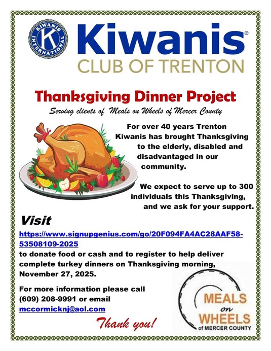 Kiwanis Thanksgiving
