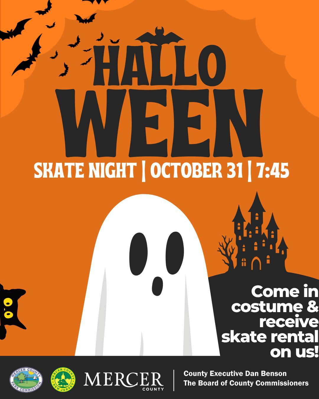 Oct. 31 skate night