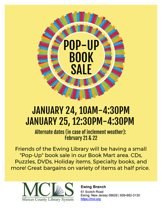 Jan Book Sale