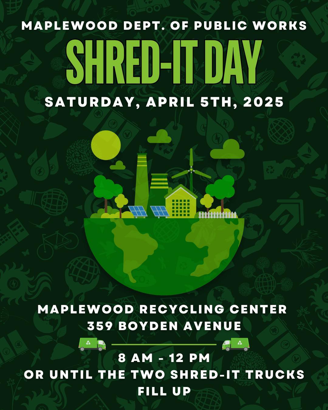 shred it day flier