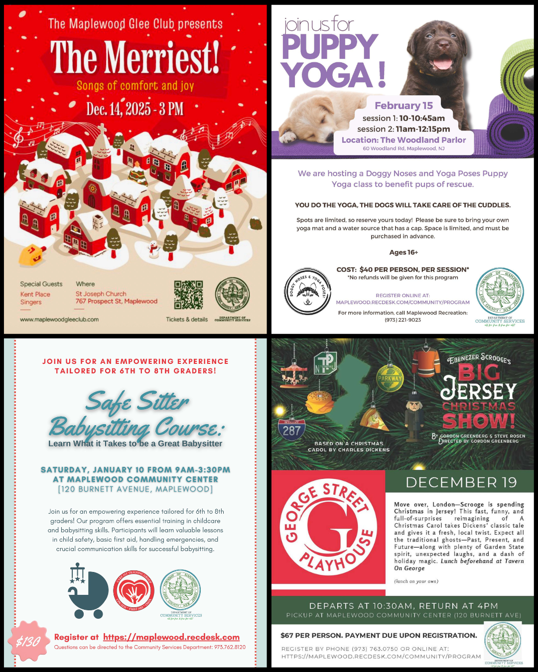 comm services 4-flyer grid