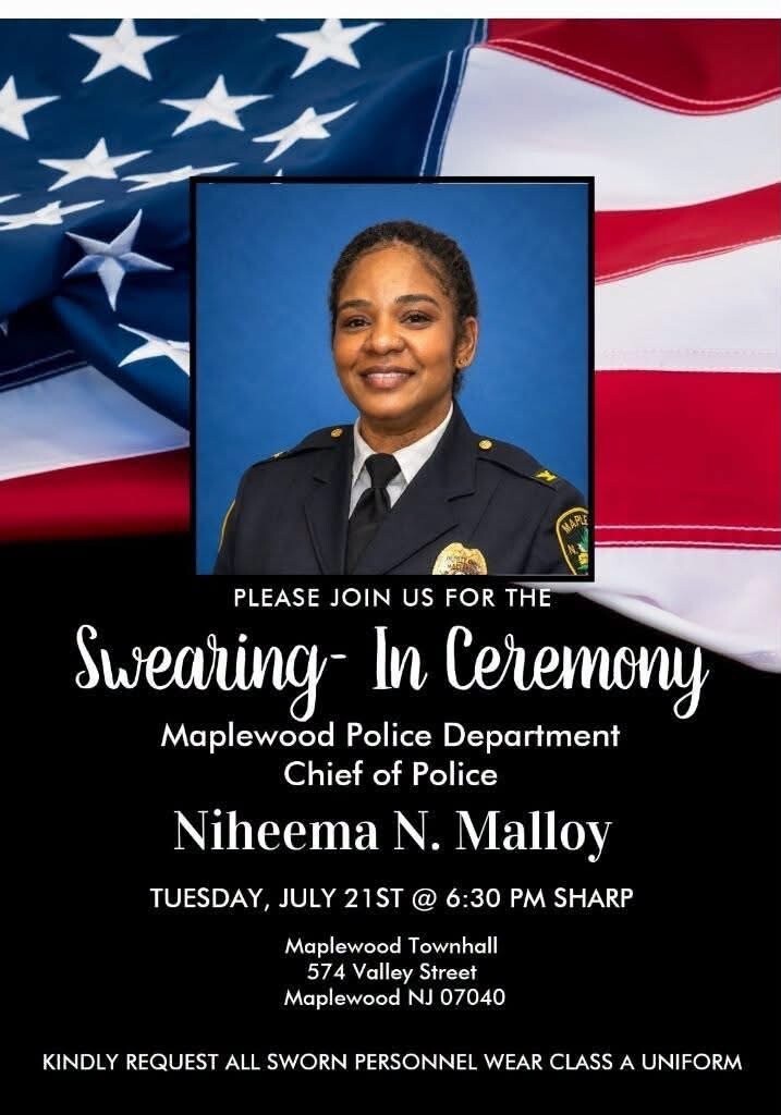 niheema malloy swearing in 