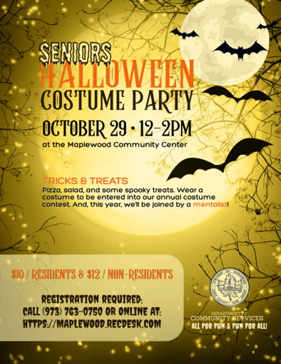 seniors costume party