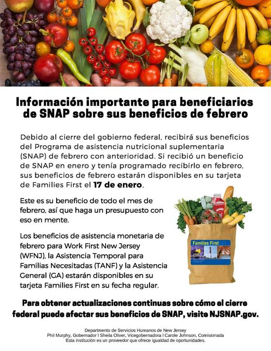 Important information for SNAP recipients