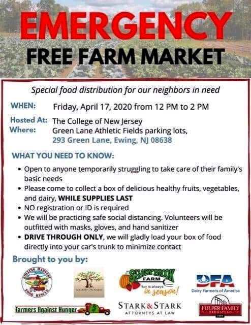 Emergency Free Farm Market