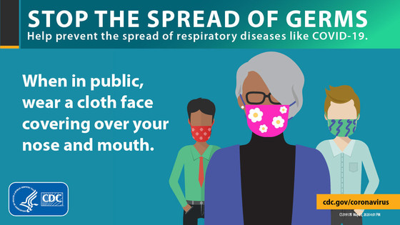 Stop the spread of germs -- CDC