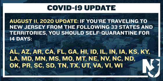 Travel advisory 8-11-20