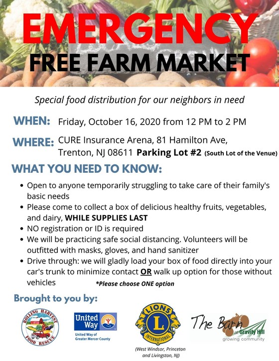 Free farm market 10-16-20